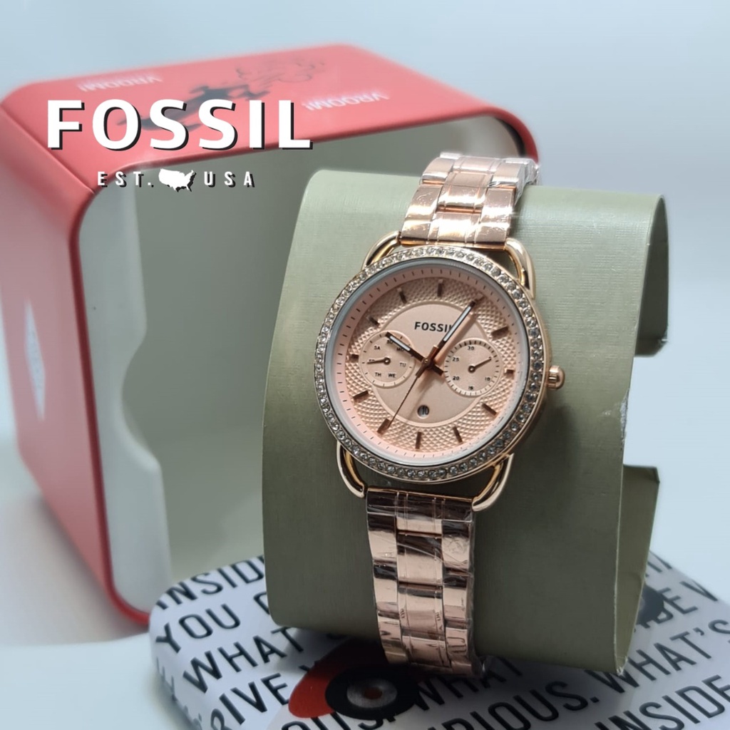 BEST SELLER JAM TANGAN WANITA FS C70 TALI RANTAI CHRONO HIASAN TANGGAL AKTIF DM 3.2CM FREE BOX &amp; BATERAI || JAM TANGAN FASHION WANITA JAM TANGAN CEWEK MURAH