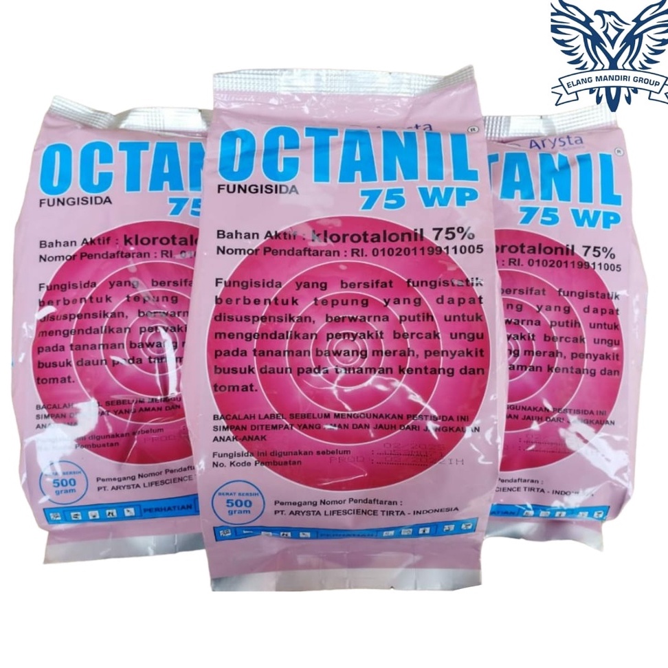 Fungisida Octanil 75WP 500gr Bahan Aktif Klorotalonil 75%
