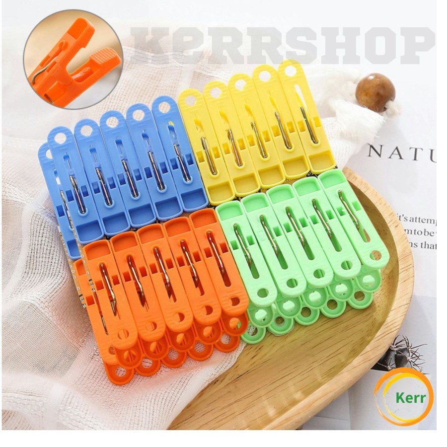 JEPITAN JEMURAN BAJU JEPITAN PAKAIAN BAHAN PLASTIK KLIP JEPITAN BAJU