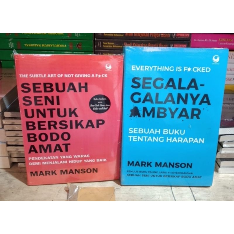 

Paket 2 Buku Motivasi Sebuah Seni Untuk Bersikap Bodo Amat & Segala- Galanya Ambyar
