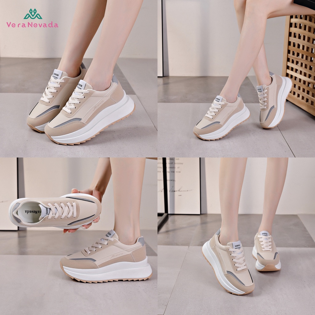 Ivony Seivona - V007 Vera Nevada Sepatu Sneakers Wanita Sport Shoes