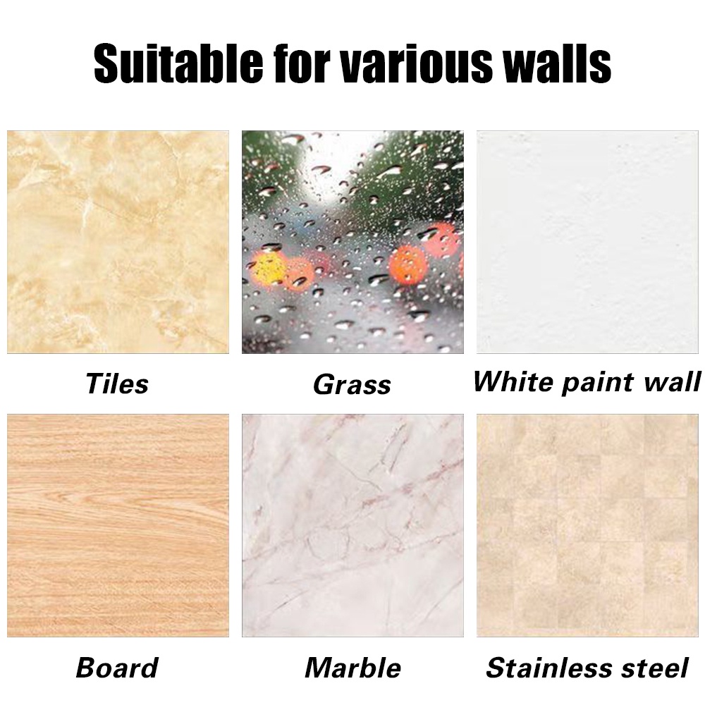 Kait Gantung Dinding / Pintu / Jendela Bahan Plastik Untuk Kamar Mandi / Dapur