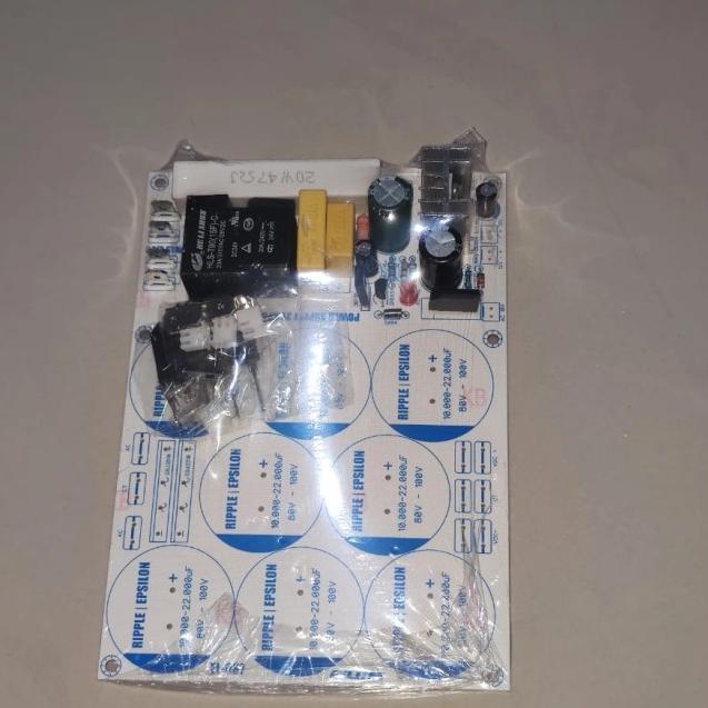 PCB PSU POWER AMPLIFIER PLUS SOFTSTART untuk 8 ELCO