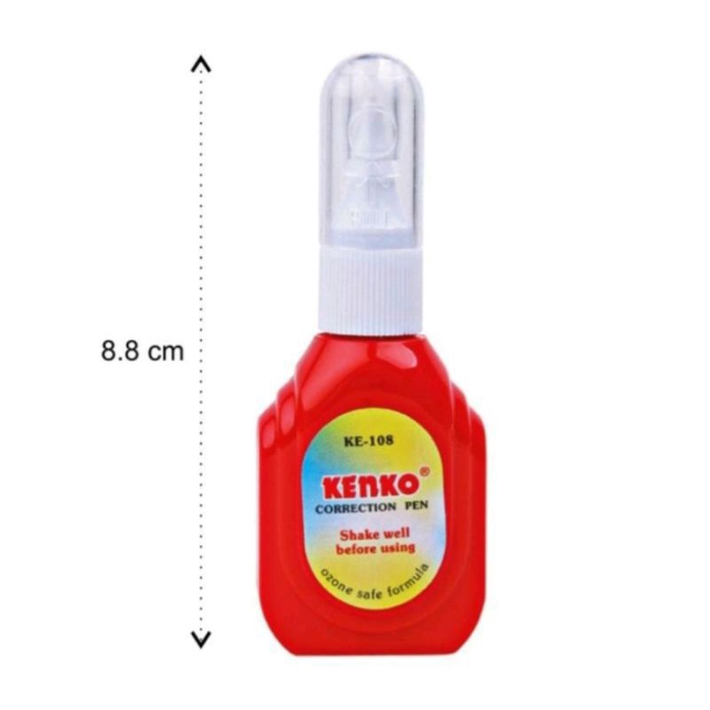 

(1 Biji) GROSIR Correction Fluid Kenko KE-108 Mini / Tipe X Kenko KE 108 Mini / Kenko KE 108