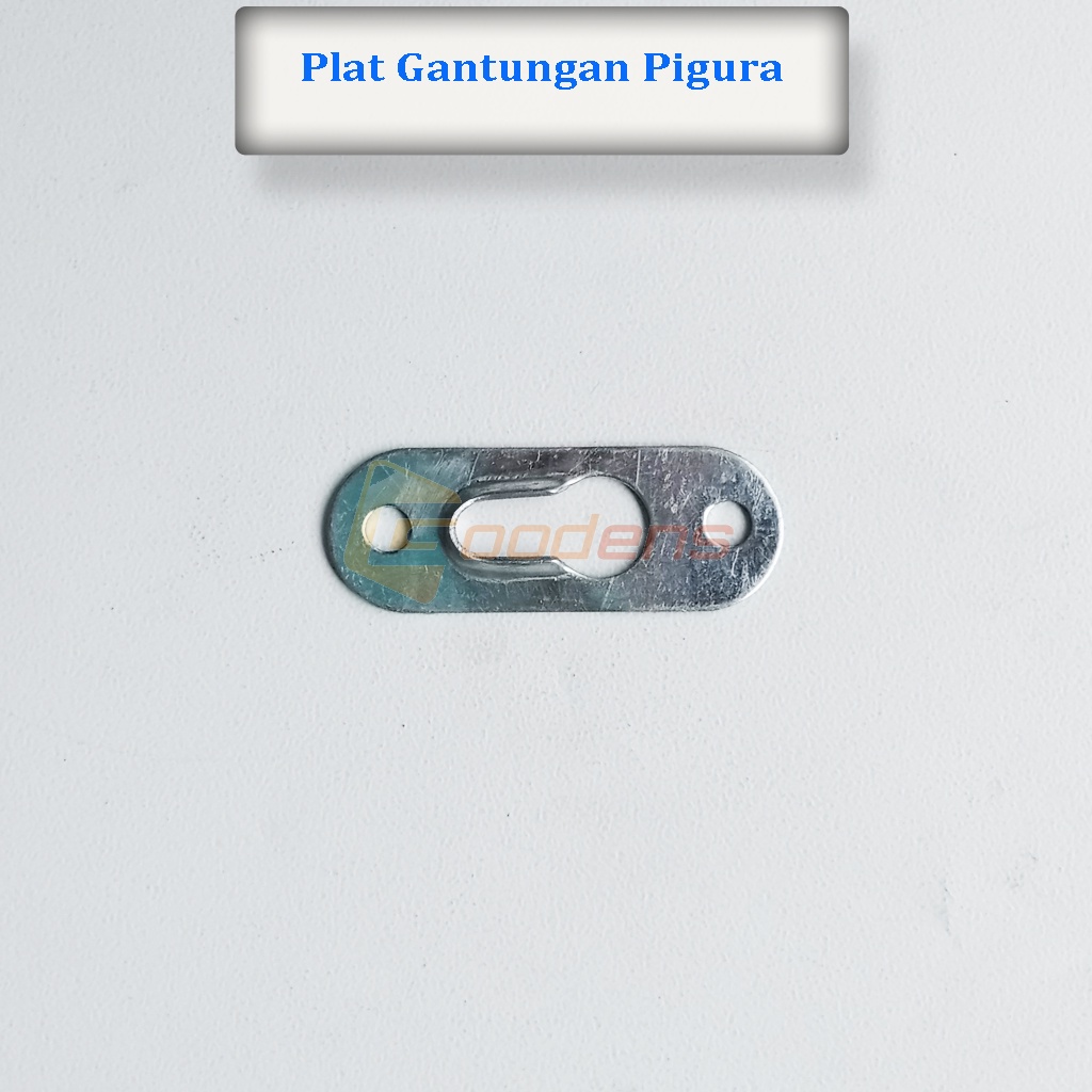 Plat Gantung Pigura Gantungan Pigura Oval