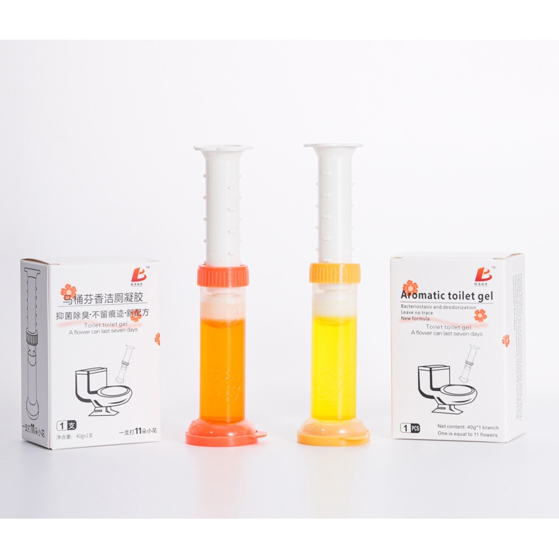 Murah Lebay S257 Toilet Gel Cleaner Motif Bunga / Gel Pengharum Toilet Kamar Mandi