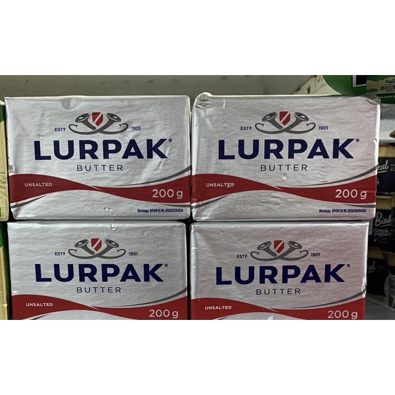 

LURPAK BUTTER UNSALTED/TAWAR 200gr