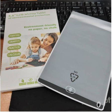 Papan Tulis Belajar Anak LCD Writing Tablet 8.5'' Papan Tulis Anak LCD