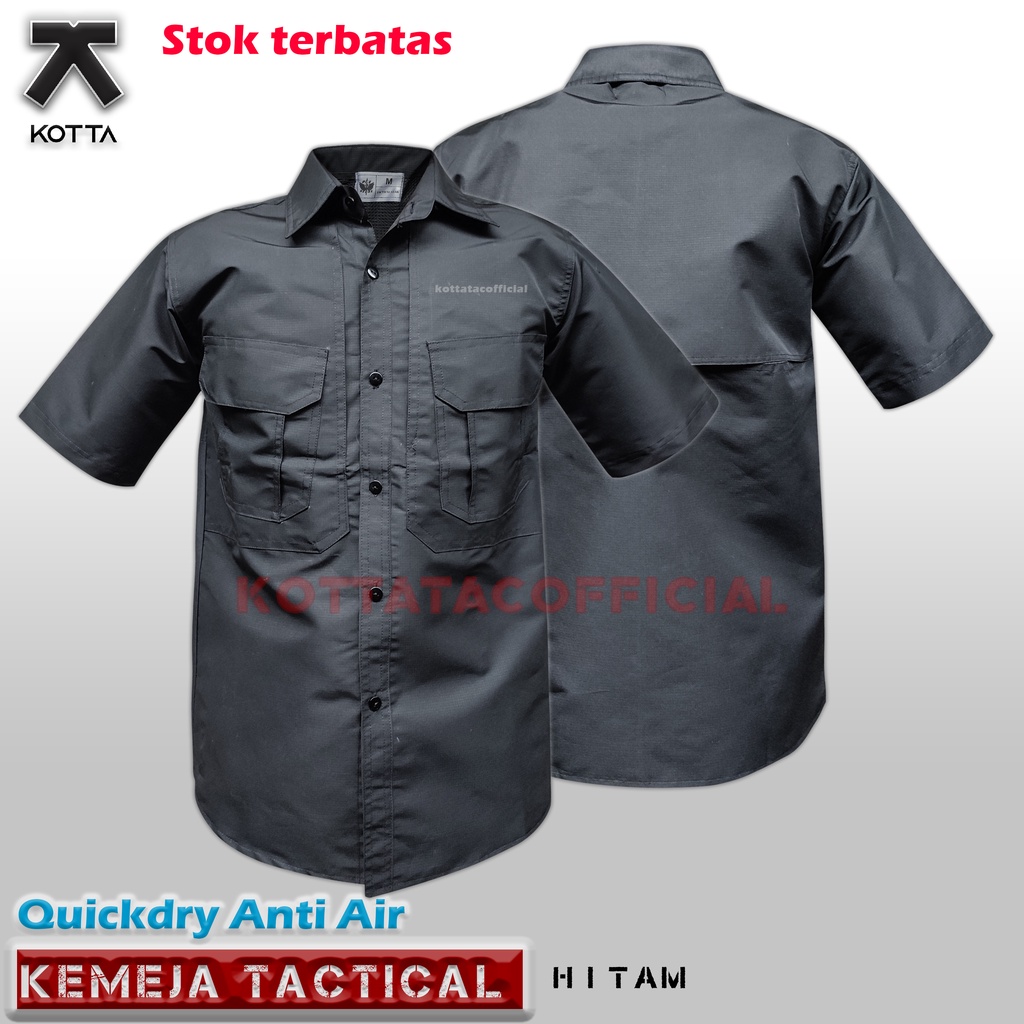 KEMEJA TACTICAL QUICKDRY ANTI AIR - KEMEJA TACTICAL LENGAN PENDEK - KEMEJA ANTI AIR - KEMEJA OUTDOOR QUICKDRY