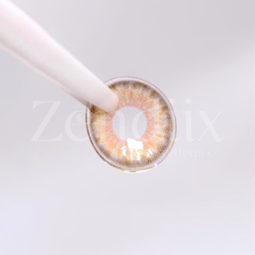 Softlens SYMPHONY Warna HAZEL 14mm Normal Beda Minus