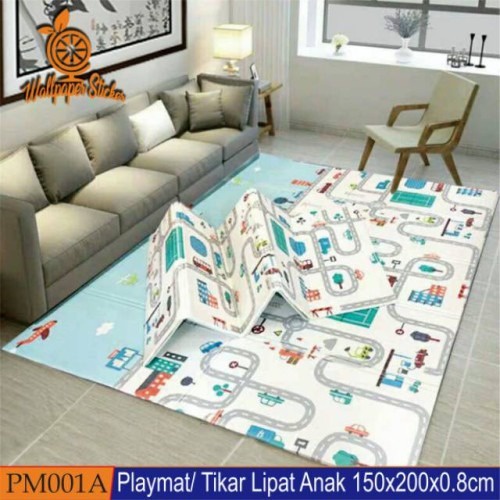 PROMO Karpet Lipat Playmat Bayi Matras Bayi  Tikar Lipat Anak Playmat Kualitas Premium - TERMURAH