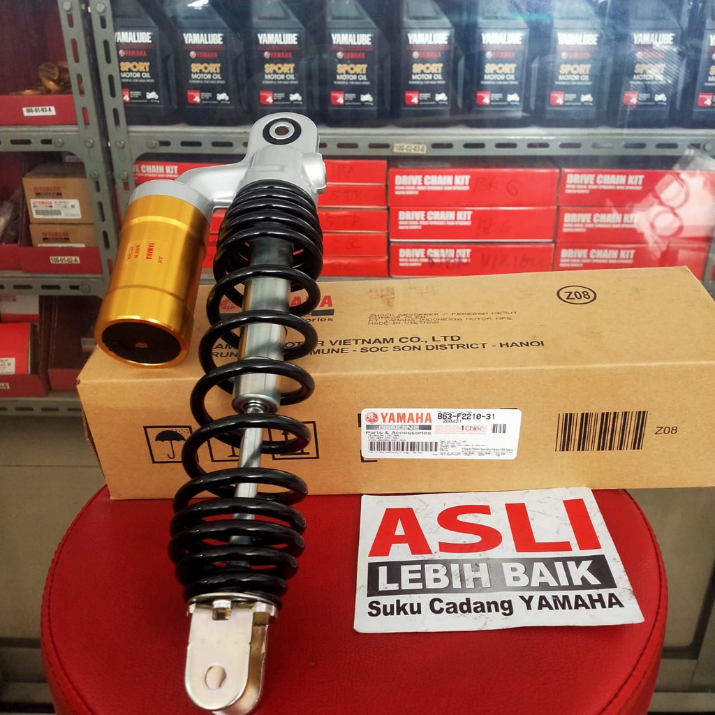 Shockbreaker Tabung Aerox - New Aerox Original Yamaha Genuine Parts