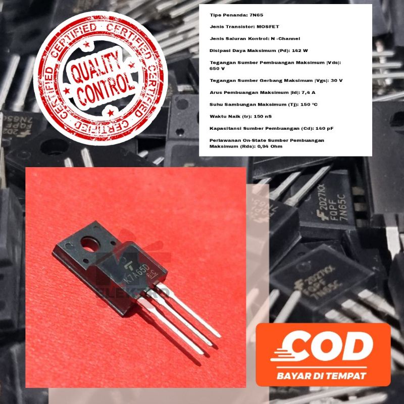 FET MOSFET NEW 7n65C 7n65D 7n65