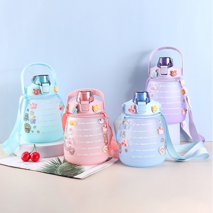 BOTOL GEMOY 1,3 LITER /BOTOL MINUM KOREA AESTHETIC