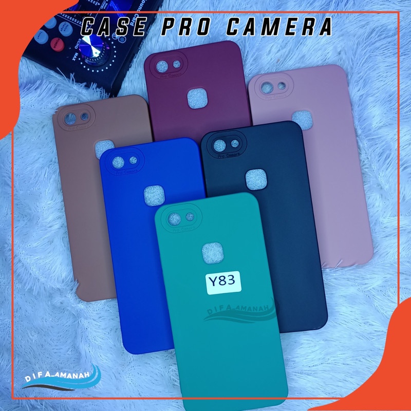 VIVO Y83 Softcase case pro camera macaron bahan tebal di jammin sesui foto master soft case pro camera