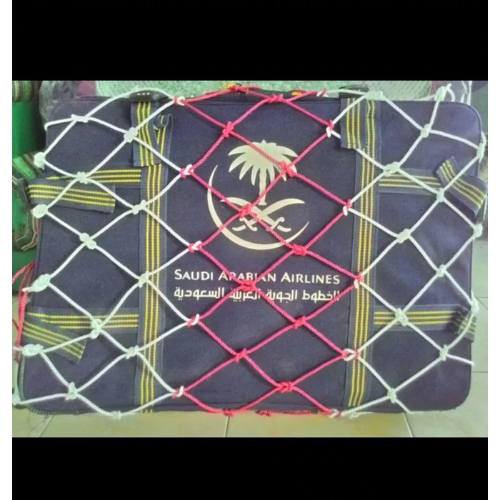 Strap Tali Rajut/Tali Pelindung Koper/Perlengkapan Haji/Umbroh