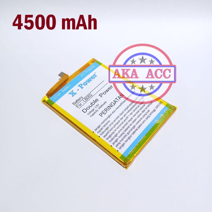 Baterai Lenovo S5 K520 K520T LB002 Batu Batre Tanam Double Power