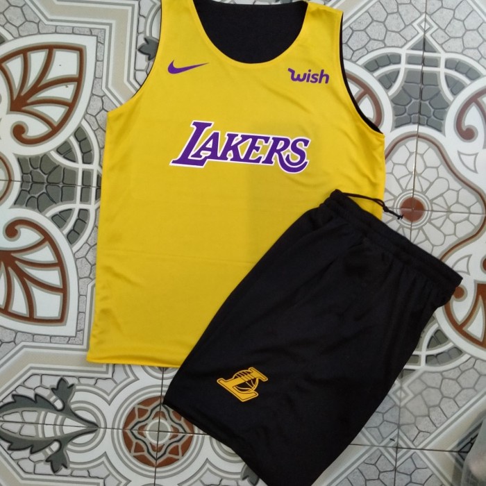 JERSEY BASKET ANAK NBA LAKERS/JERSEY BASKET ANAK LA LAKERS-Bolak-balik