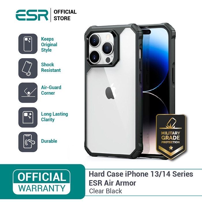 ESR iPhone 14 / 14 Plus / 14 Pro / 14 Pro Max Air Armor Case Clear Base - Original ESR - 501489 / 501488 / 501487 / 501486 / 501485 / 501484 / 501483 / 501482 /501481 / 501480