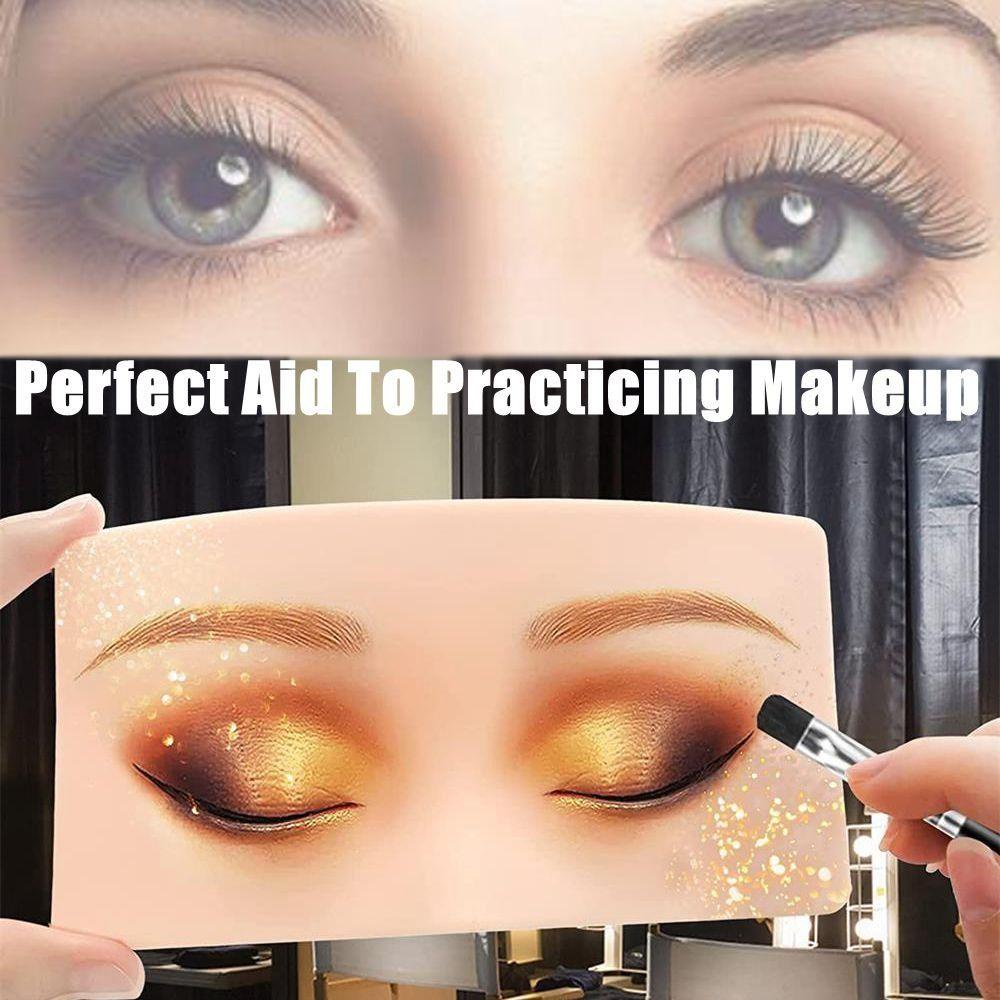 Preva The Perfect Aid Silikon Untuk Wajah Mata Melukis Latihan Makeup Latihan Kulit Papan Wajah Makeup