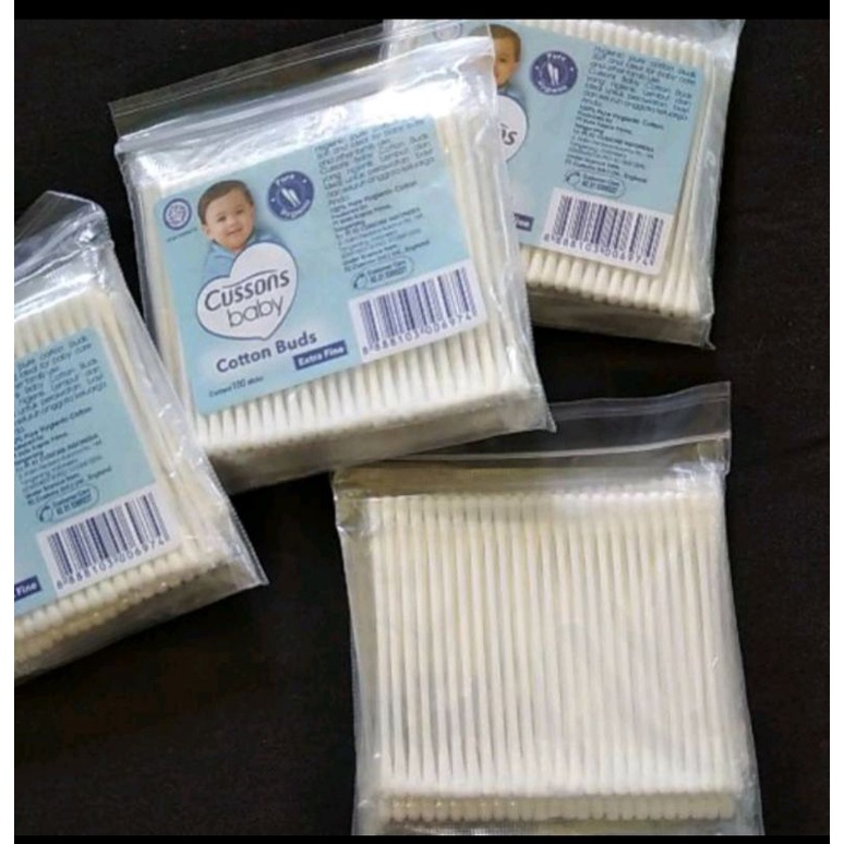 Cussons Baby Cotton Bud Extra Fine 50s | Pembersih Korek Kuping Bayi