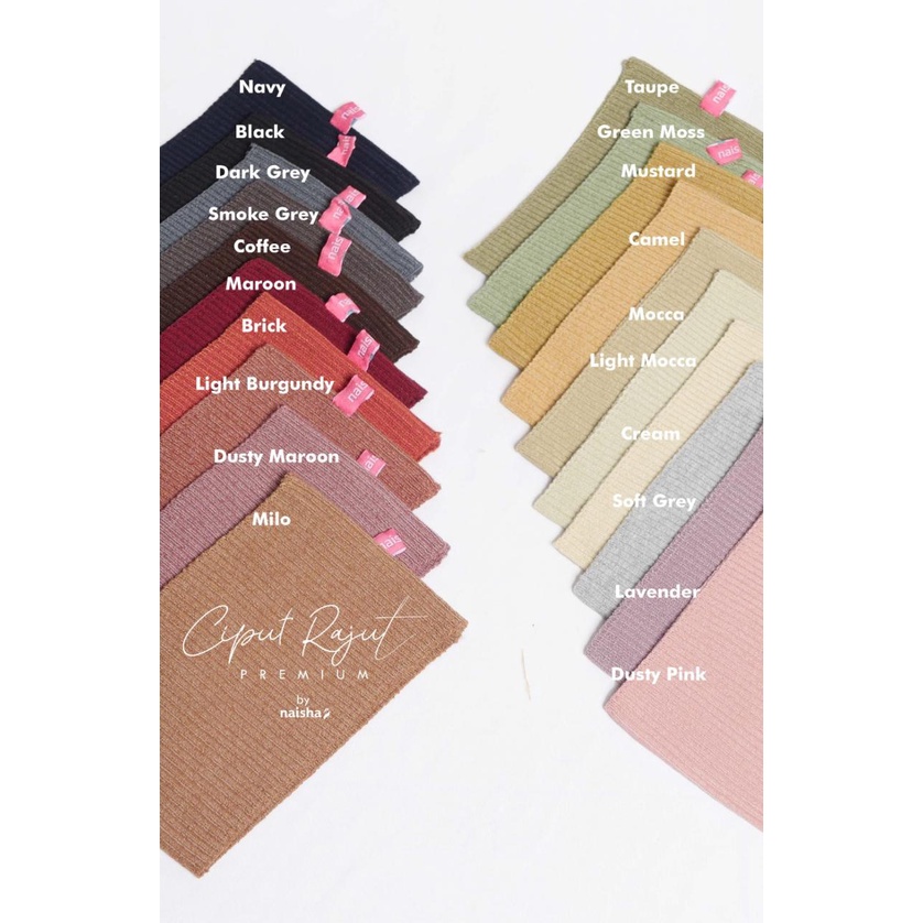 Ciput Rajut / Ciput Rajut Premium / Ciput Hijab