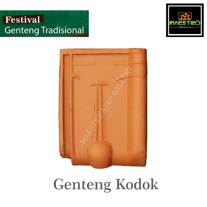 Genteng Tradisional Genteng Kodok Genteng Jatiwangi