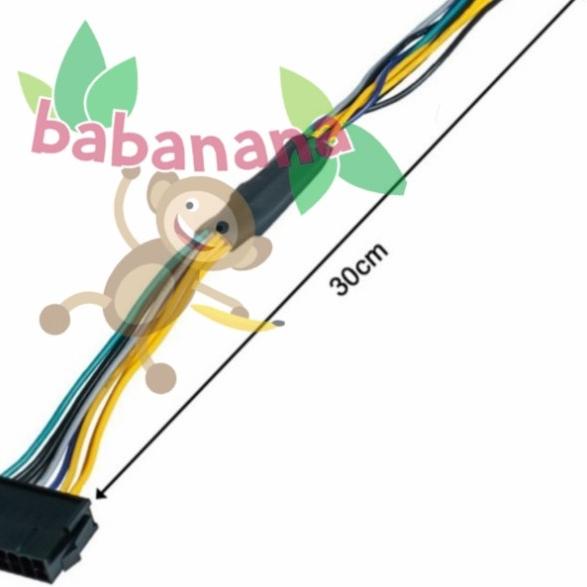 Kabel power konverter 24 pin to 8 pin for dell optiplex motherboard