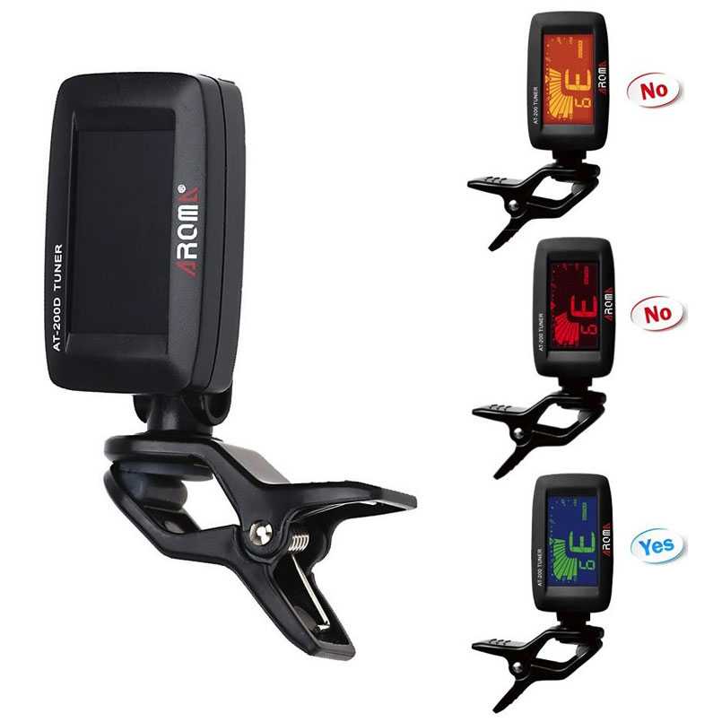 AROMA TUNER GITAR DENGAN DISPLAY LCD CLIP ON GUITAR BASS TUNING AKUSTIK LISTRIK ELEKTRIK ORIGINAL JO