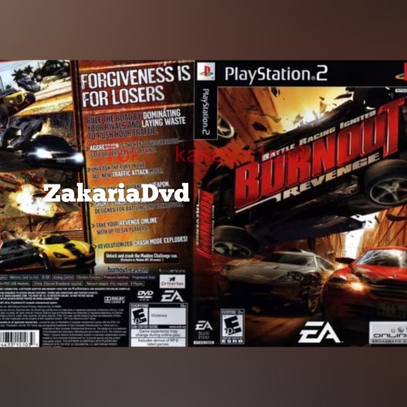 Kaset Ps 2 Burnot Revenge