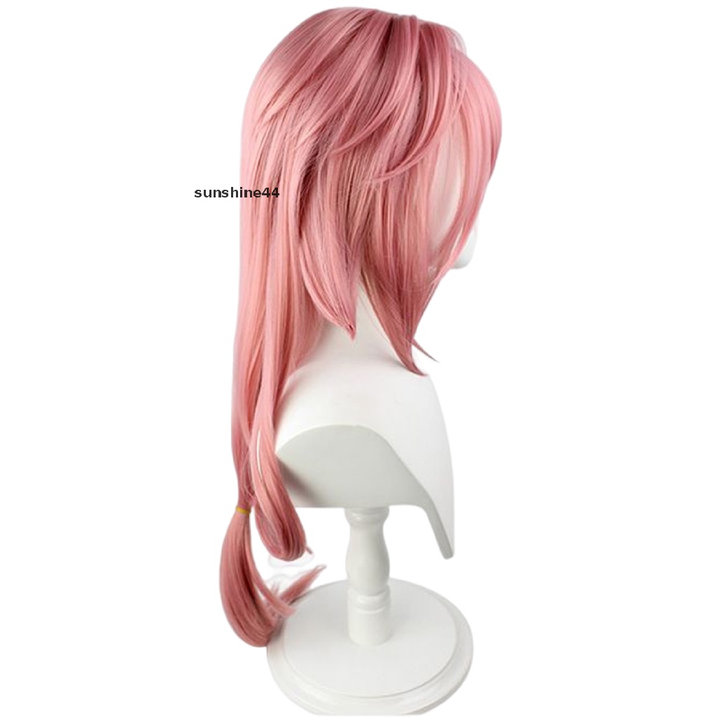 Sunshine Yae Miko Wig / Rambut Palsu Wanita Untuk Cosplay / Halloween / Natal