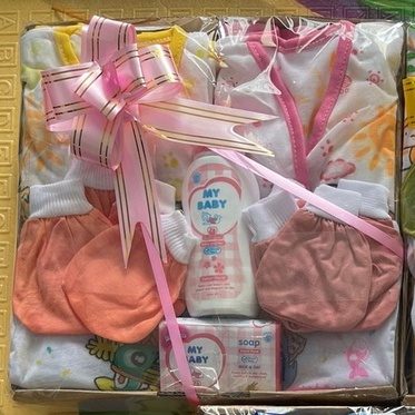 Hamper Bayi Kado Lahiran Newborn / paket hampers parcel/parsel kado bayi lahiran murah / Parsel bayi murah/baby gift set/kado bayi 03