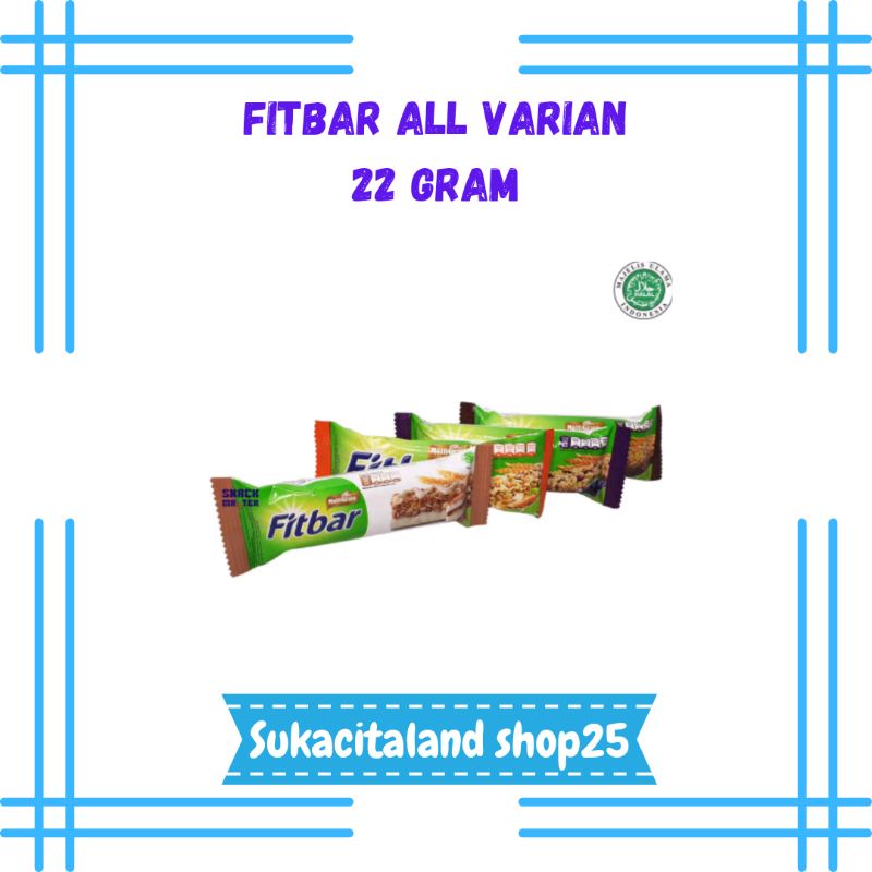 

fitbar multigrain 22 gr/sereal fitbar, sarapan praktis