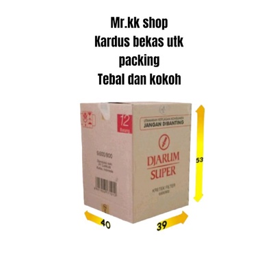 kardus packing tebal