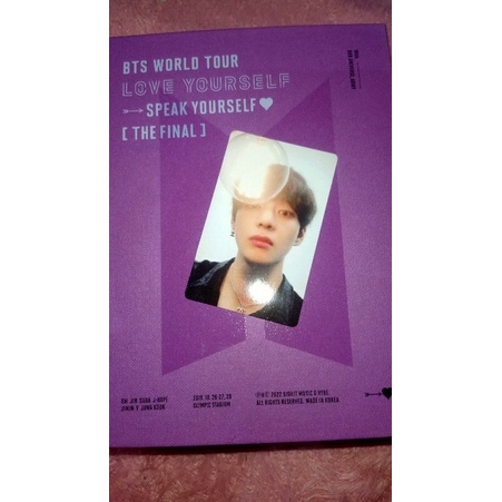 WTT RPC TAEHYUNG DVD SPEAK LOVE YOURSELF THE FINAL