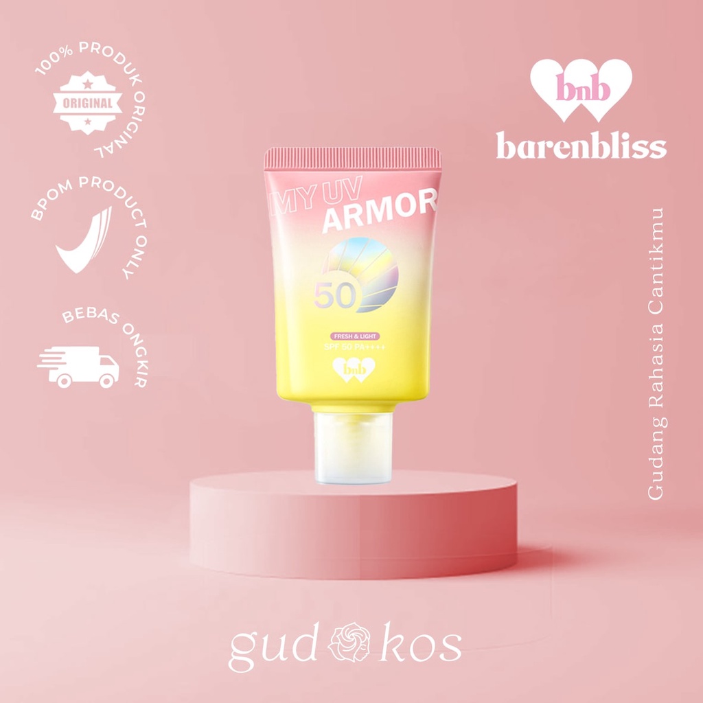 [FREE GIFT] BARENBLISS My UV Armour SPF 50 PA ++++ | Sunscreen + Moisturizer