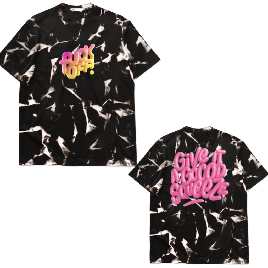 YUKS OVERSIZED TSHIRT WASH FVK KAOS OVERSIZE