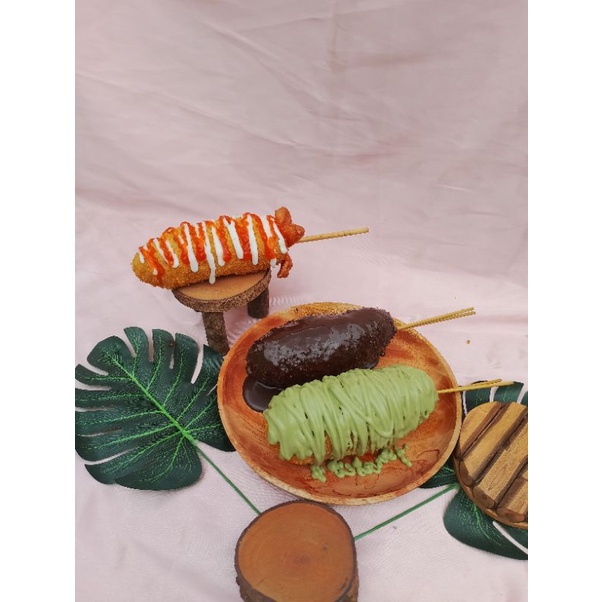 

Corndog Mozarella ( rasa tulis di pesan )