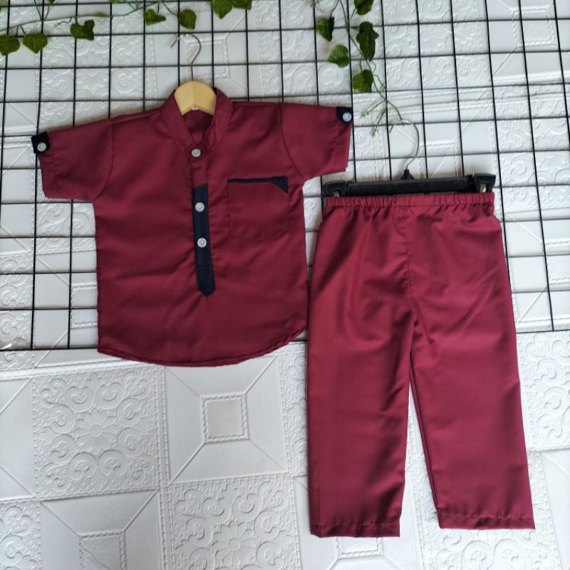 Setelan Koko anak 1 sampai 12 tahun bahan toyobo deluxe original