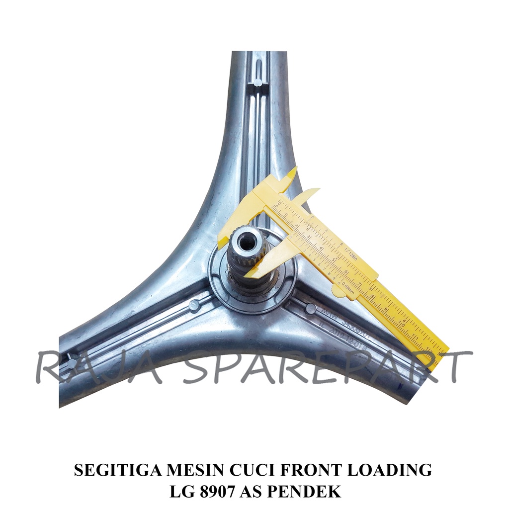 SEGITIGA MESIN CUCI FRONT LOADING LG 8907 AS PENDEK