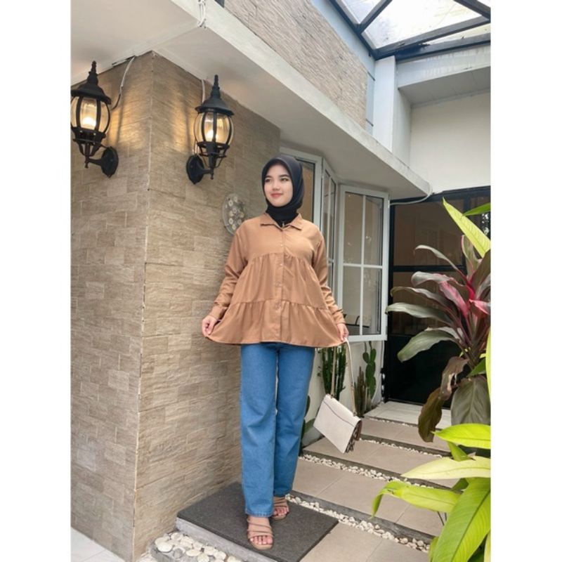 KEMEJA WANITA BLOUSE- DITA BLOUSE