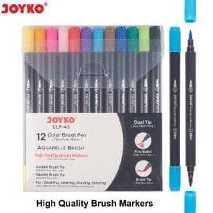 

Color Brush Pen Joykoo CLP-43 12 Warna