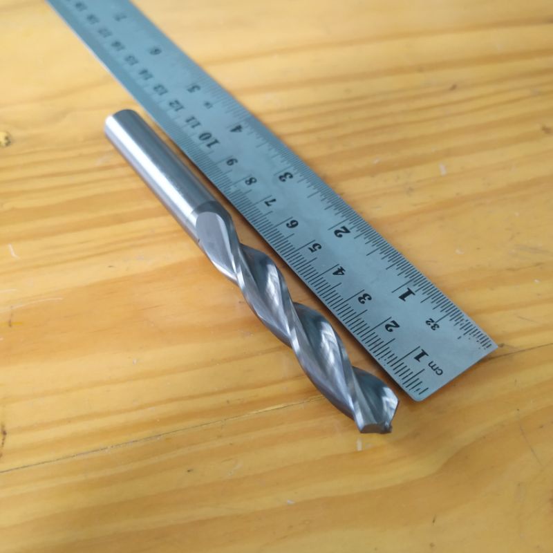 mata bor carbaide 12.0×115mm drill carbaide 12mm bekas tembus baja mata bor 12mm untuk material kera