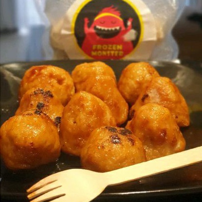 

{Frozen Food} Pentol Bakar MONSTER Saus Lada Hitam by Pentoel Monster