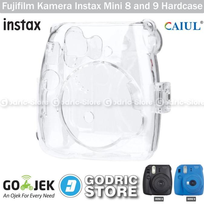 Hardcase Transparan For Fujifilm Instax Mini 9 / 8 Casing Kamera Case