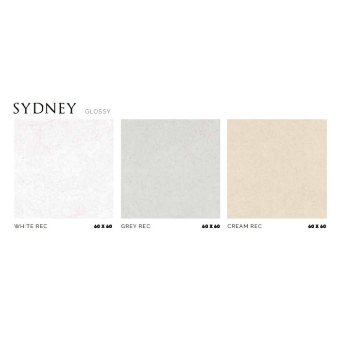 PLATINUM KERAMIK SYDNEY WHITE/GREY/CREAM REC 60X60 GRADE A