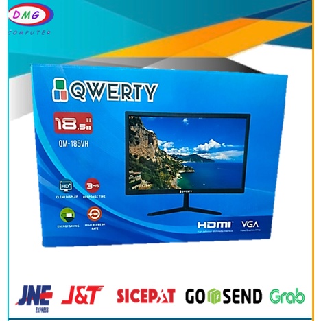 MONITOR LED QWERTY 19 INCH HDMI + VGA