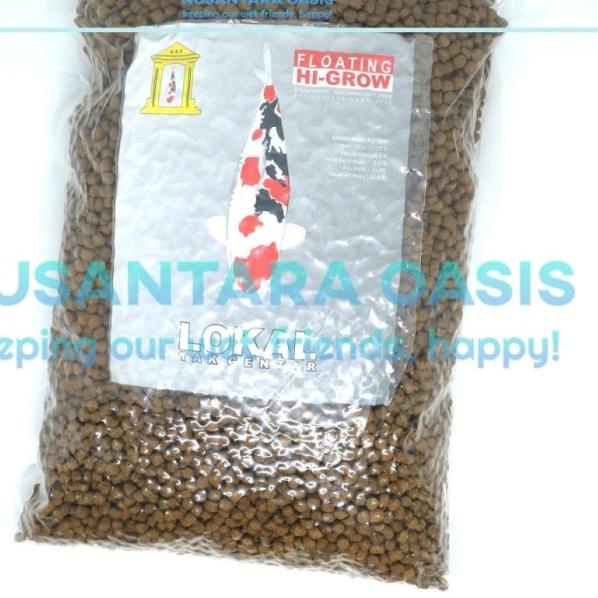 PAKAN IKAN KOI LOKAL TAK GENTAR LTG 1KG 1 KG - COLOUR