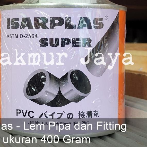 

Isarplas 400 Gram Kaleng Lem Pipa PVC Pralon