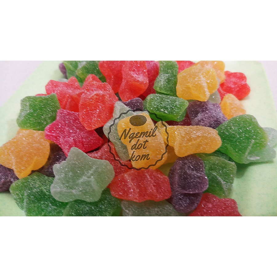 

Ay00! JELLY RASA BUAH 250gr / JELLY FRUIT MIX / MIXED PASTILLES / YUPI / JELI MALAYSIA KILOAN